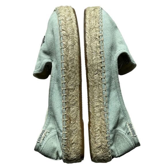 Soludos Eco-friendly Tencel Chambray Sunglasses & Bikini Espadrille Slide Ons 7 - Picture 7 of 9